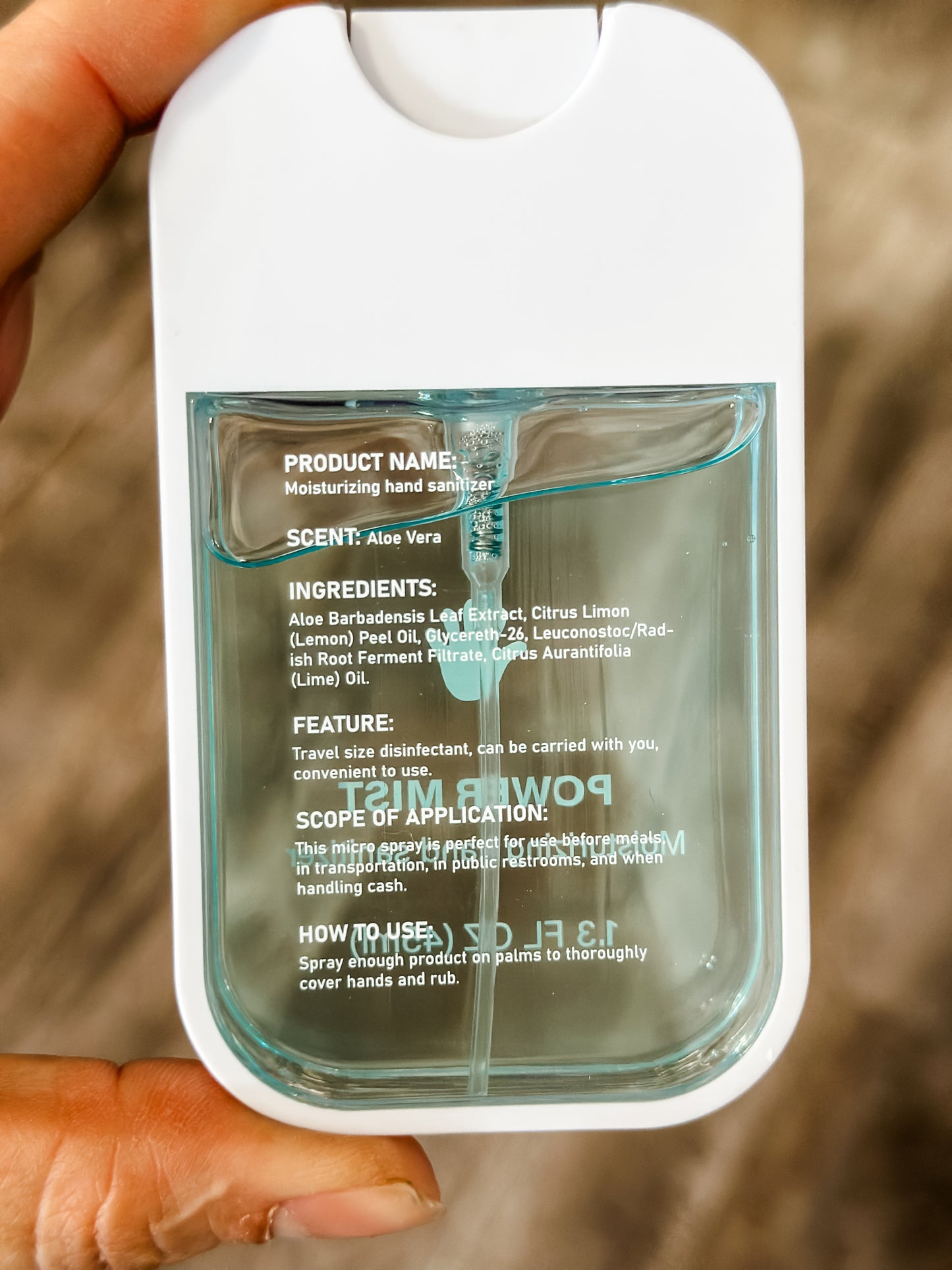 Power Mist Hand Sanitizers