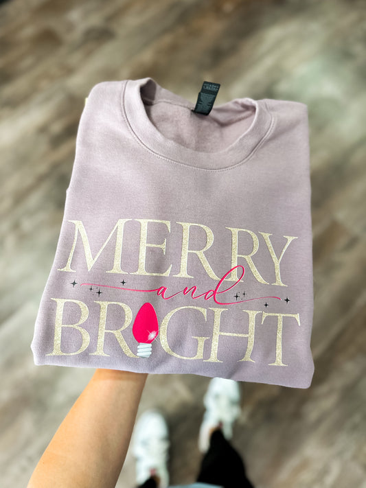 Merry & Bright Crewneck