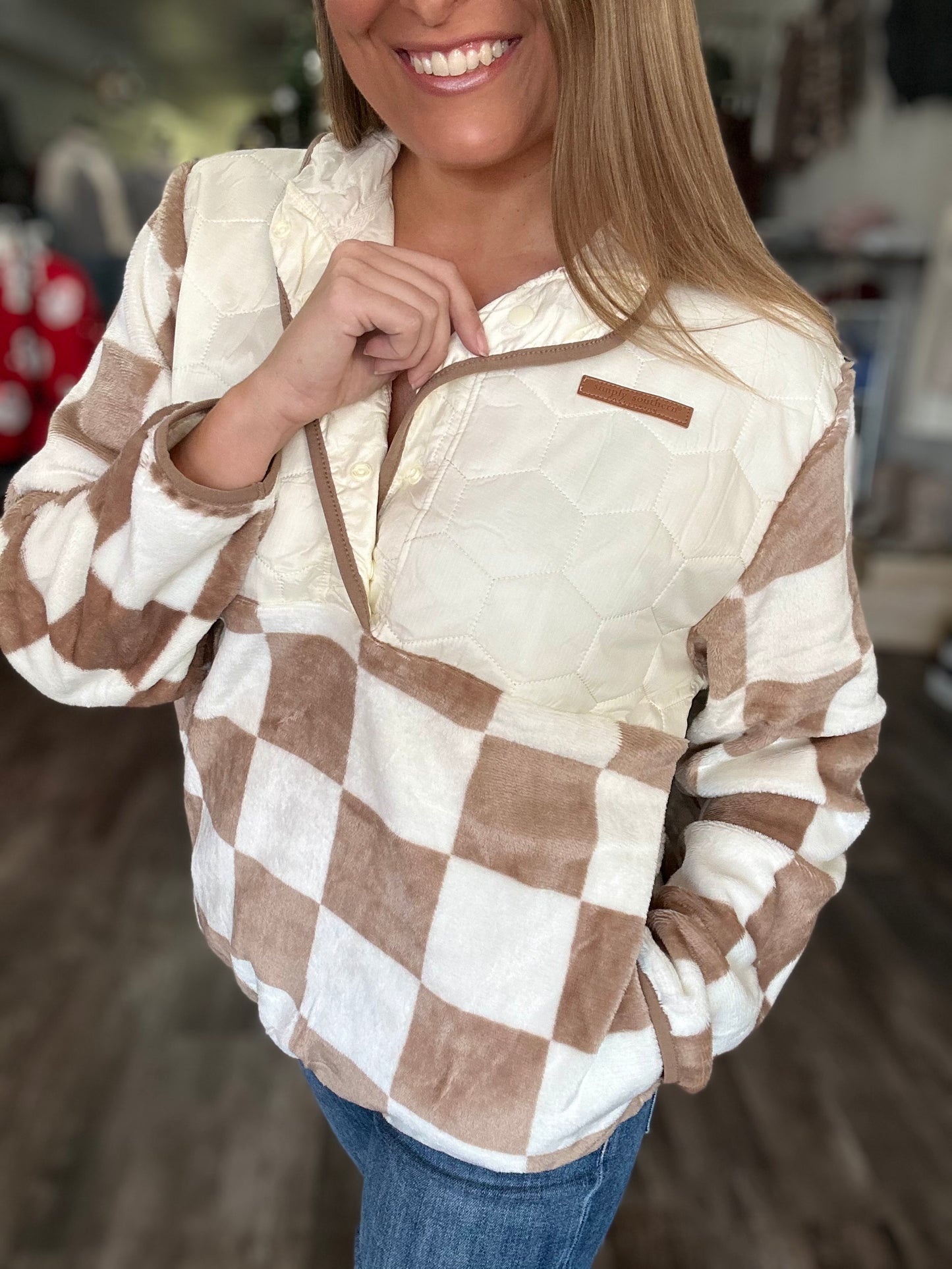 Cozy on the Go Plush Pullover