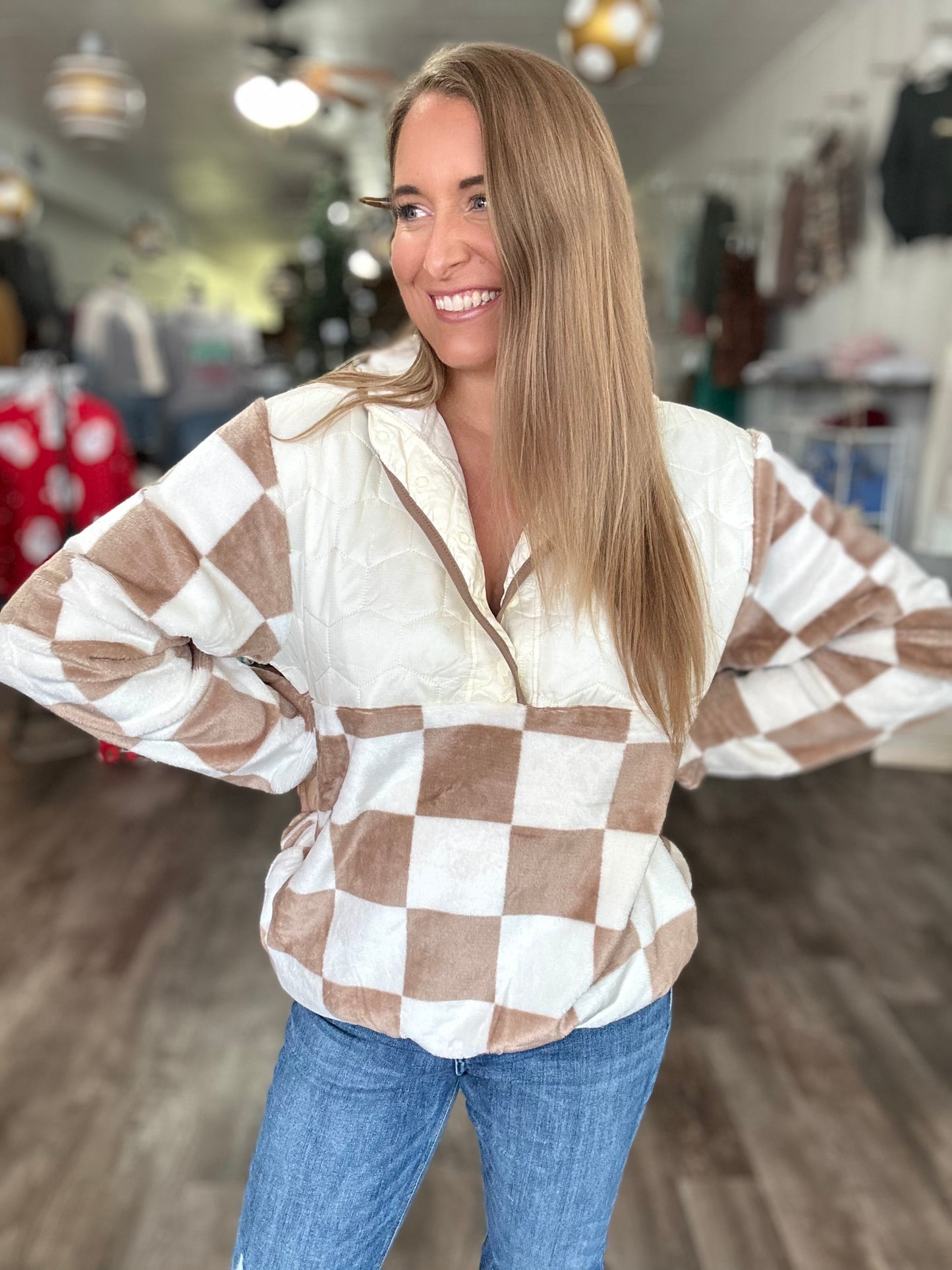 Cozy on the Go Plush Pullover