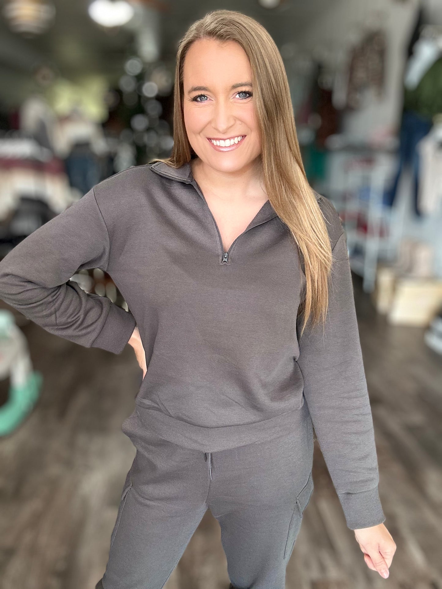 All Cozy Quarter Zip