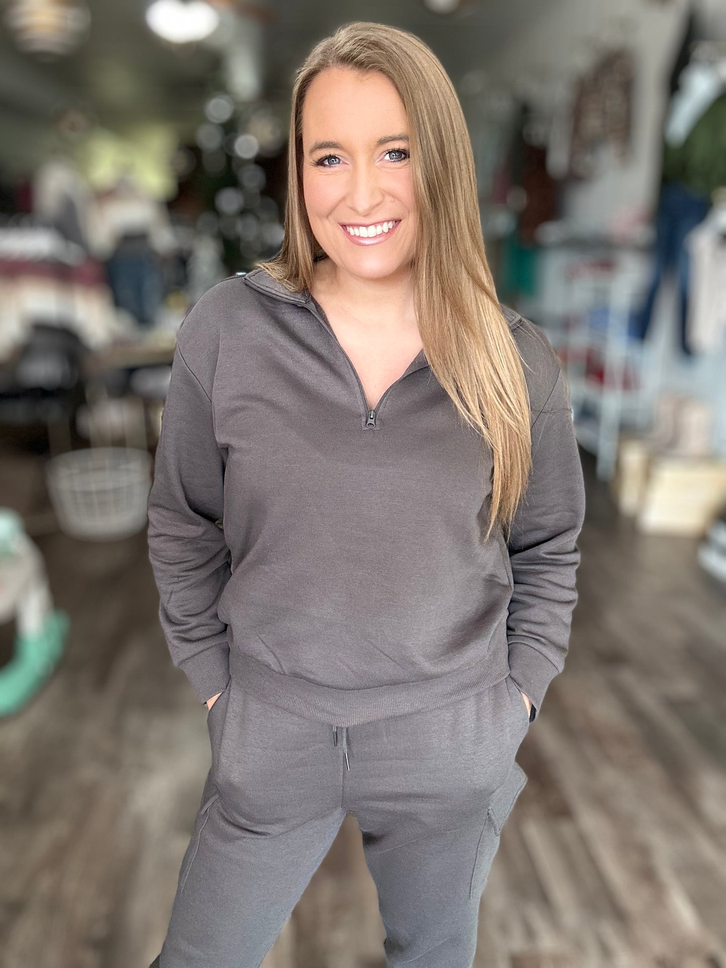 All Cozy Quarter Zip