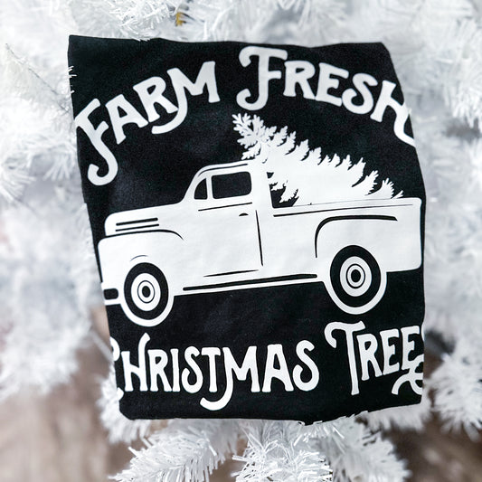 Farm Fresh Christmas Trees Graphic Tee