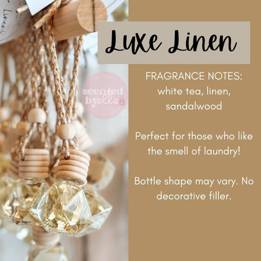 Luxe Linen Car Diffuser