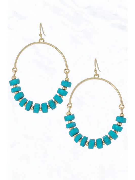 Ready for the Weekend Beaded Earrings